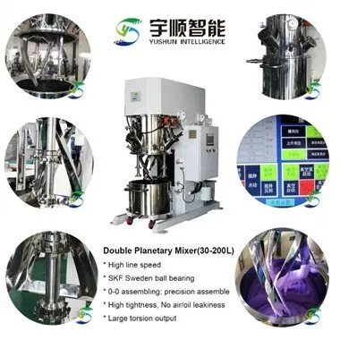 Dlh-600 Ms Sealant Gantry Type Double Disperser Planetary Mixer